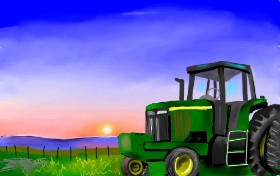 Traktor - autor: Rose rocket