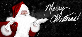 Drawing of Santa Claus by Çhåching