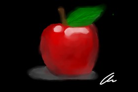 Drawing of Apple by Brightpumpkin