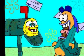 Drawing of Mailbox by InessA