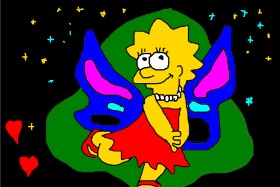 Jimmah の リサ・シンプソン の絵