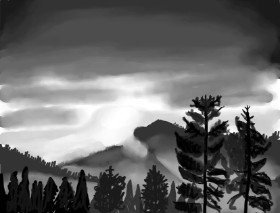 ImagineBastille の 森林 の絵