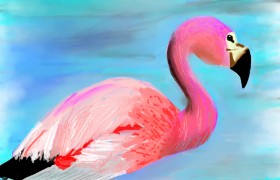Rak の フラミンゴ の絵