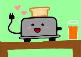 Mackanilla の トースター の絵