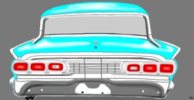 Swimmer  の 車 の絵