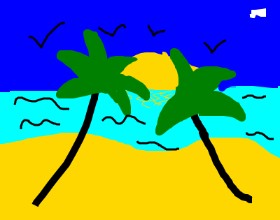 FrankOceanLover の ビーチ の絵