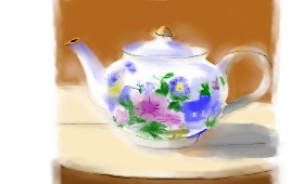 Herbert の ティーポット の絵