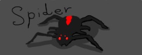 Drawing of Spider by -.ila.Playz.Roblox.-