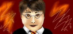 Drawing of Harry Potter by Robin