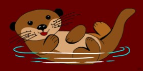 Рисунок на тему «Выдра» — автор: Swimmer