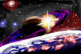 Saturn - autor: Mia