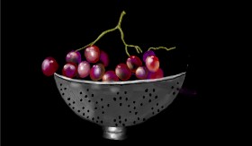 Drawing of Grapes by SAM AKA MARGARET 🙄