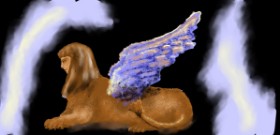 Maya の スフィンクス の絵