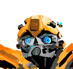 Rose rocket の バンブルビー の絵