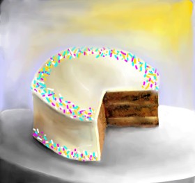 Aastha の ケーキ の絵