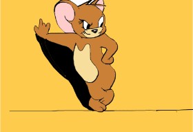 JustMe の ジェリー（トムとジェリー） の絵