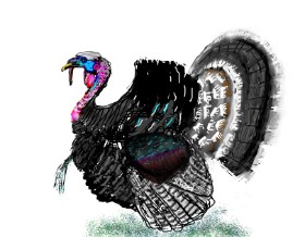 Kai 🐾 の 七面鳥 の絵