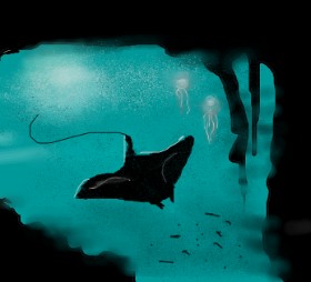 Рисунок на тему «Скат» — автор: Jodi