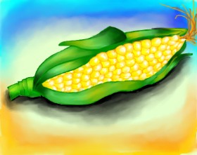 Freny の トウモロコシ の絵