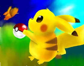 Tokyo の ピカチュウ の絵