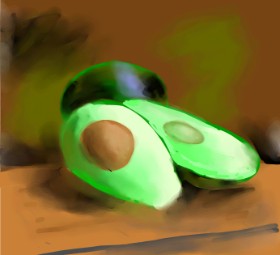 Peek の アボカド の絵