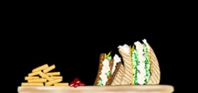 Drawing of Sandwich by Çhåching