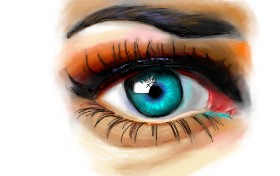 DrawSomething の 目 の絵