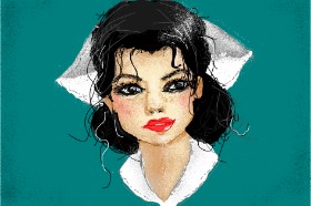 Рисунок на тему «Медсестра» — автор: Paranoia