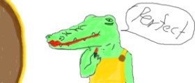JAmile の アリゲーター の絵