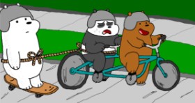 InessA の 自転車 の絵