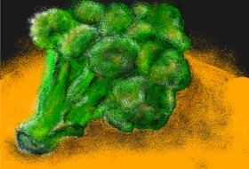 harshuu の ブロッコリー の絵