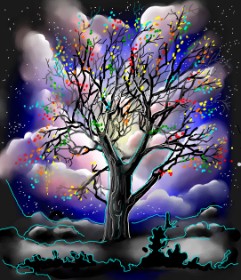 Drawing of Tree by Leah