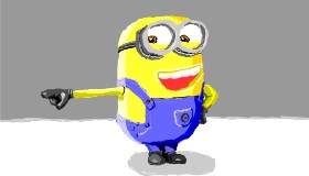 Drawing of Minion by Sam