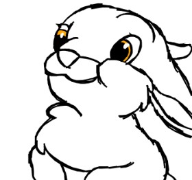 Silenteili の ウサギ の絵