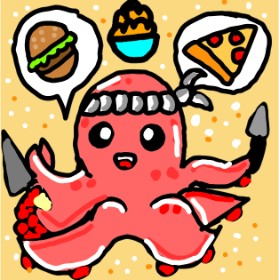 Drawing of Octopus by Kiara