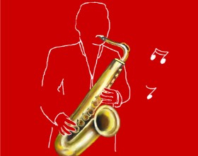 Cec の サックス の絵