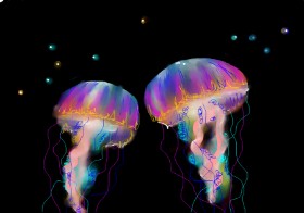 Рисунок на тему «Медуза» — автор: Mandy Boggs