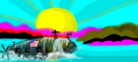 DebbyLee の 潜水艦 の絵