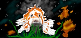 Çhåching の 金魚 の絵