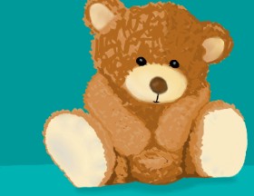 Erinem の テディベア の絵