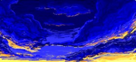 bongbi の 雲 の絵