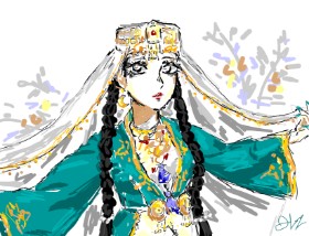 KITTY_Lam の 七面鳥 の絵