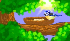 MrPoop'sNiece の 巣 の絵