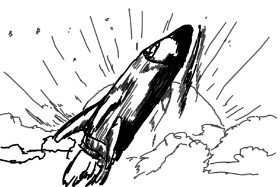 KengriuDrawn の 宇宙船 の絵