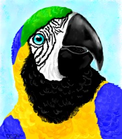 GreyhoundMama の 鳥 の絵
