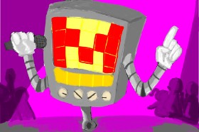 bones の ロボット の絵