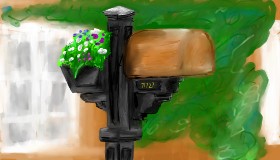 Mia の 郵便受け の絵
