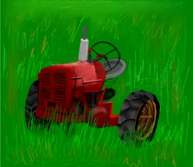 Emit の トラクター の絵