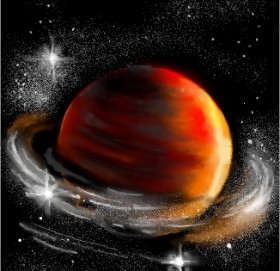 Saturn - autor: ⋆su⋆vinci彡