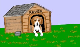 SAM AKA MARGARET 🙄 の 犬小屋 の絵